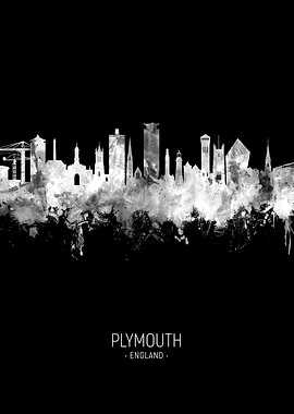 Plymouth England Skyline
