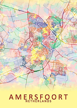 Amersfoort Netherlands Map