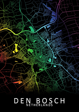 Den Bosch Netherlands Map
