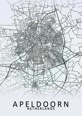 Apeldoorn Netherlands Map