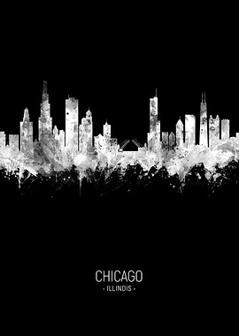 Chicago Illinois Skyline