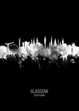 Glasgow Scotland Skyline