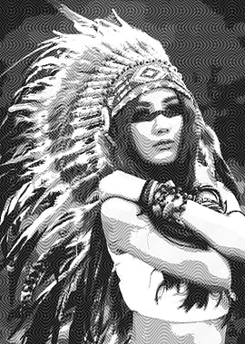 American Native Girl