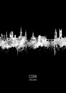 Cork Ireland Skyline