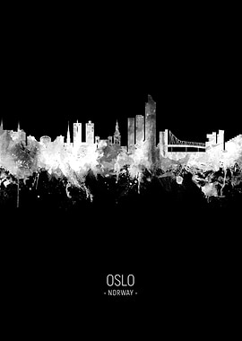 Oslo Norway Skyline