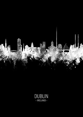 Dublin Ireland Skyline