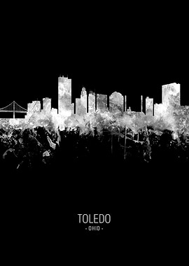 Toledo Ohio Skyline