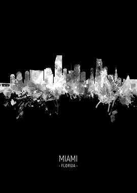 Miami Florida Skyline