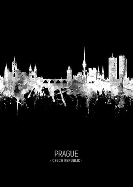 Prague Skyline