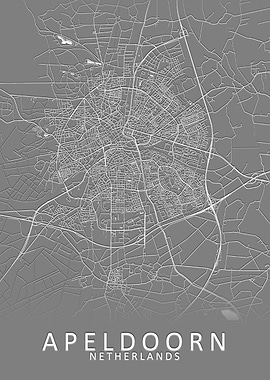 Apeldoorn Netherlands Map