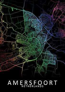 Amersfoort Netherlands Map