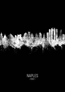 Naples Italy Skyline