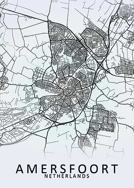 Amersfoort Netherlands Map