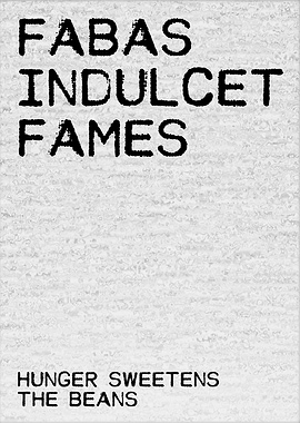 Hunger Sweetens The Beans