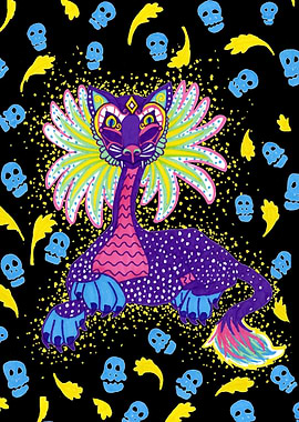 Mexican Cat Alibrije