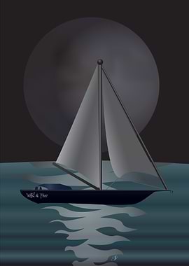 SV Wild Free Night Sail