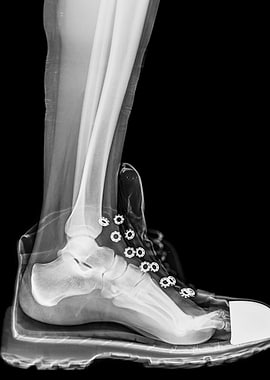 X Ray of a foot and ankle