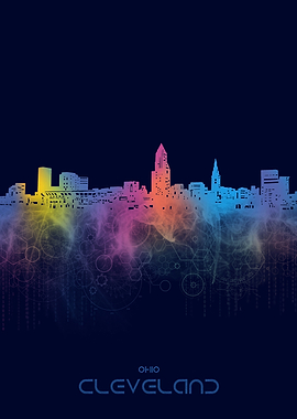 cleveland skyline cyber
