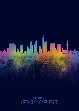 frankfurt skyline cyber