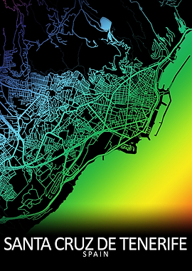 Santa Cruz de Tenerife Map