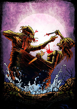 Battle inside Scabbard