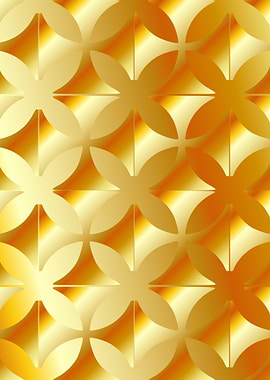 Abstract vector gold
