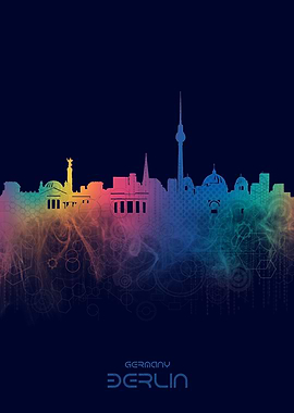berlin skyline cyber