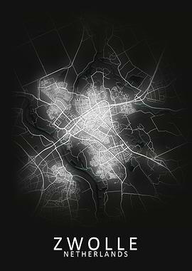 Zwolle Netherlands Map