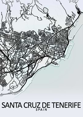 Santa Cruz de Tenerife Map