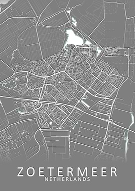 Zoetermeer Netherlands Map