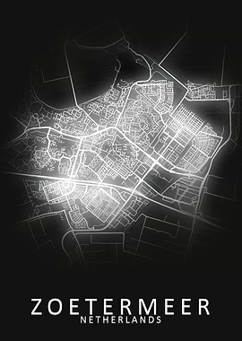 Zoetermeer Netherlands Map