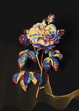 Prismatic French Rose