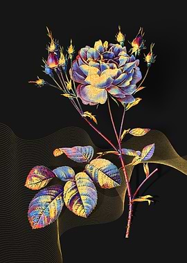 Prismatic Cumberland Rose