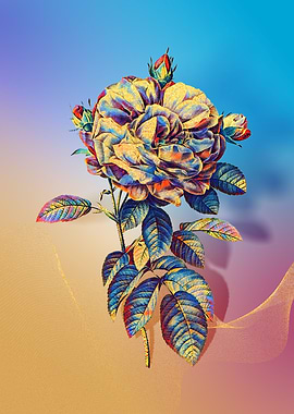 Prismatic French Rose