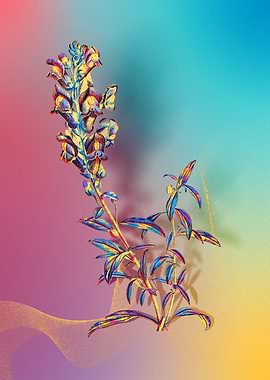 Prismatic Dragon Flowers