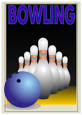 Poster bowling