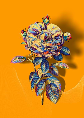 Prismatic French Rose