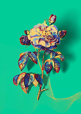 Prismatic French Rose