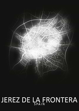 Jerez Spain City Map