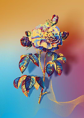 Prismatic French Rose