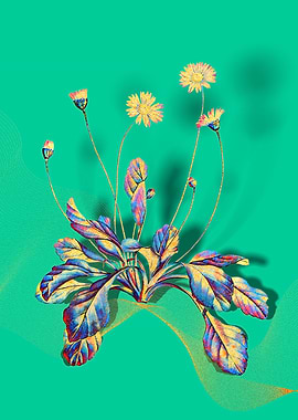 Prismatic Daisy Flowers