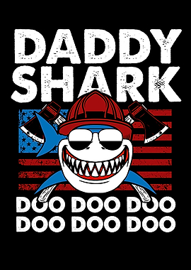 Daddy Shark Firefighter