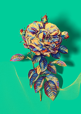 Prismatic French Rose