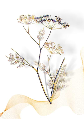 Prismatic Blooming Fennel