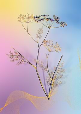 Prismatic Blooming Fennel