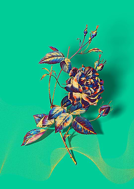 Prismatic Bengal Rose