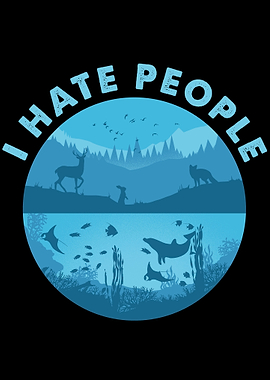 I hate people animals