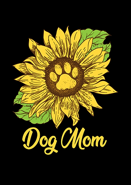 Sunflower Dog Mom