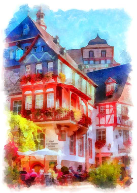 Alsace France sketch