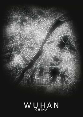 Wuhan China City Map